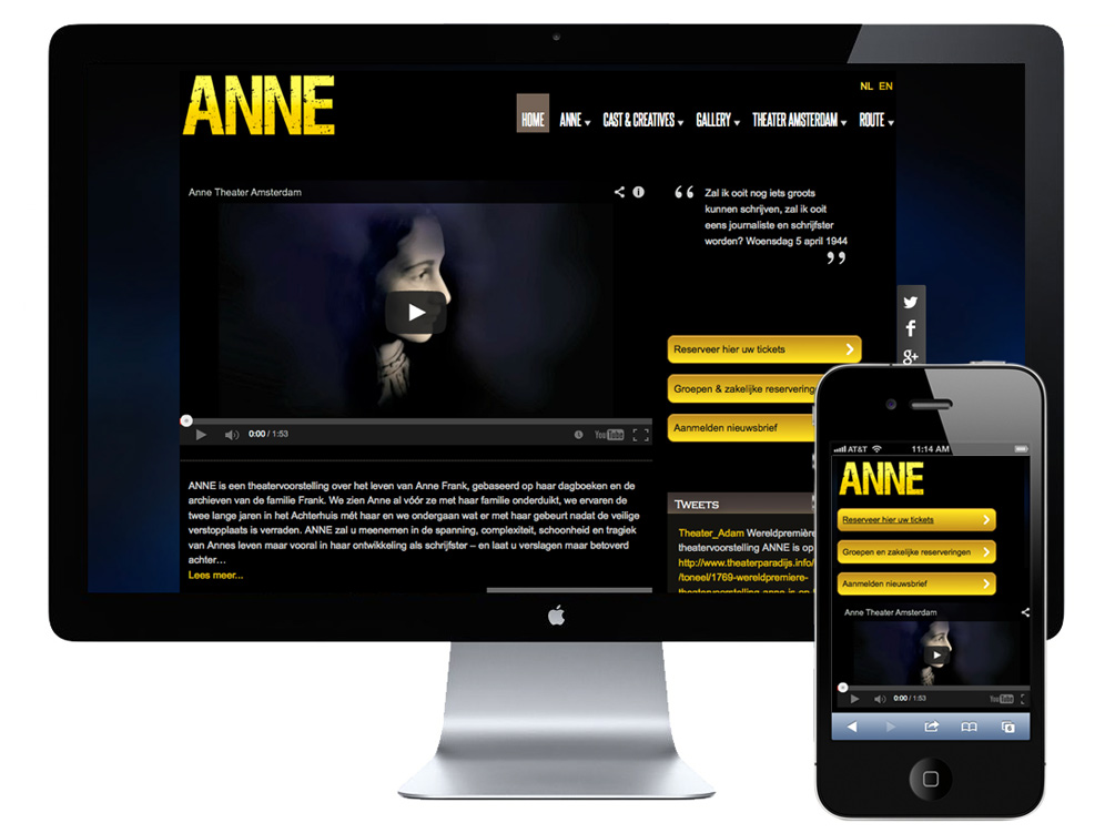 anne website nw